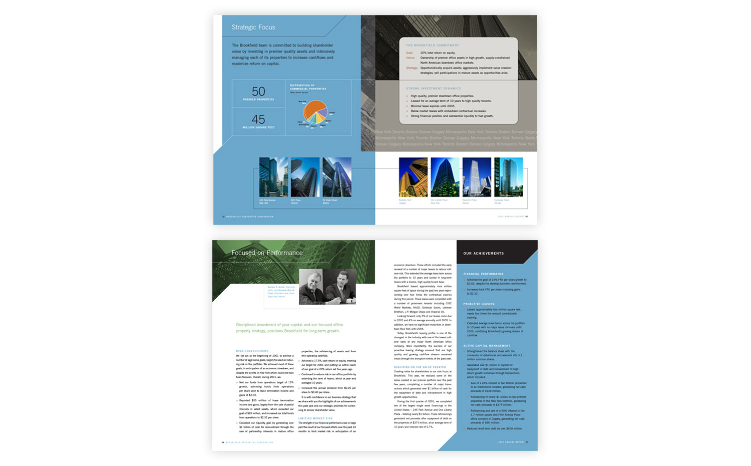 Brookfield | Annual Report - two spreads