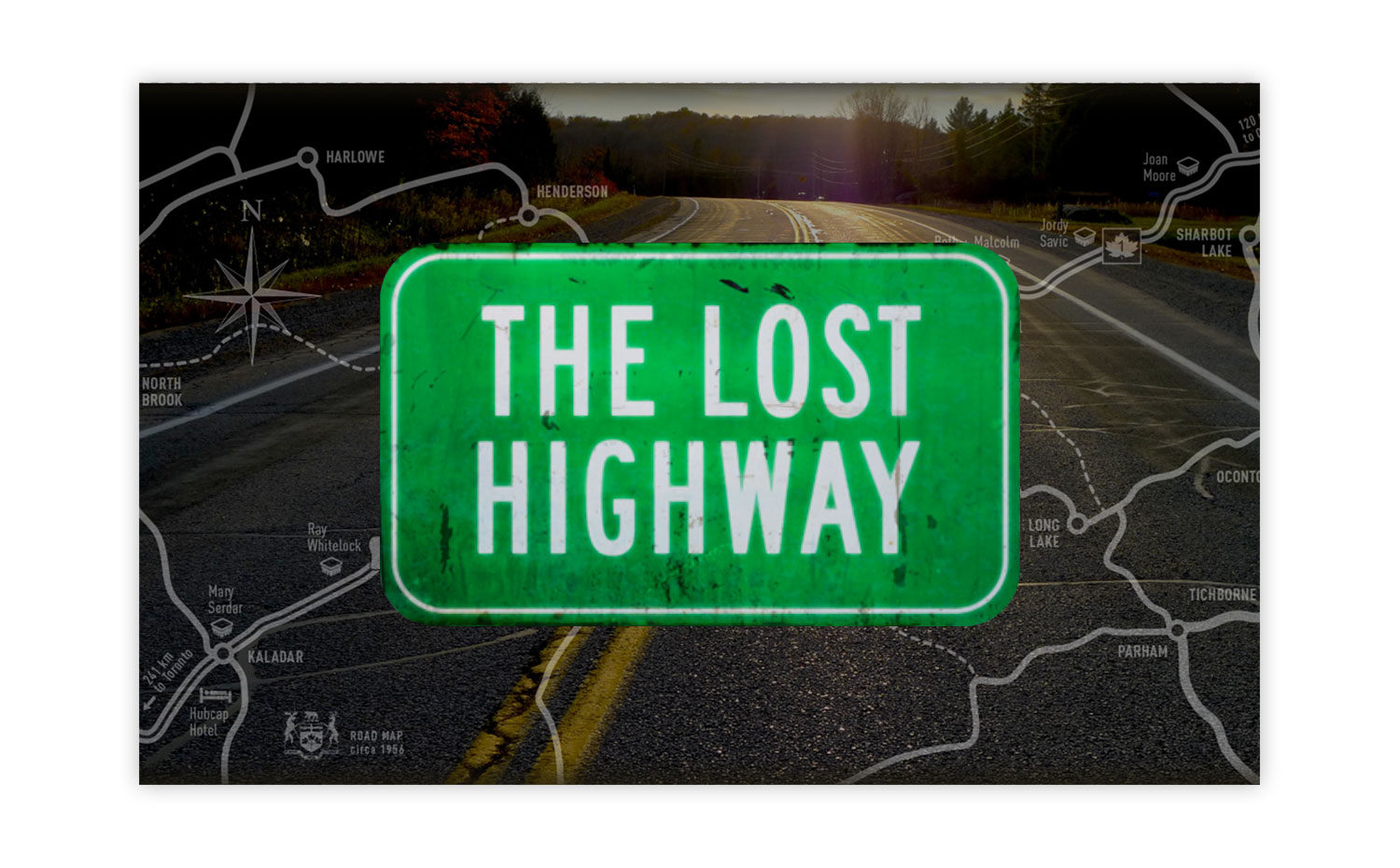 The Lost Highway logo