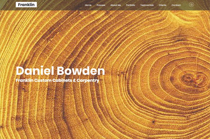 Daniel Bowden Carpentry | branding