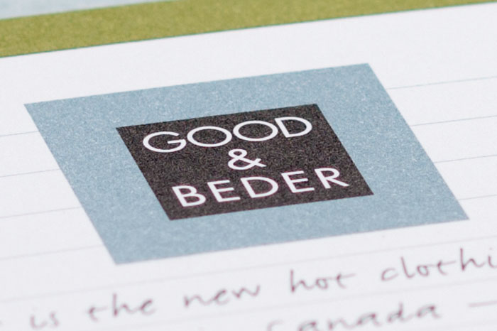 Good & Beder | branding and marketing